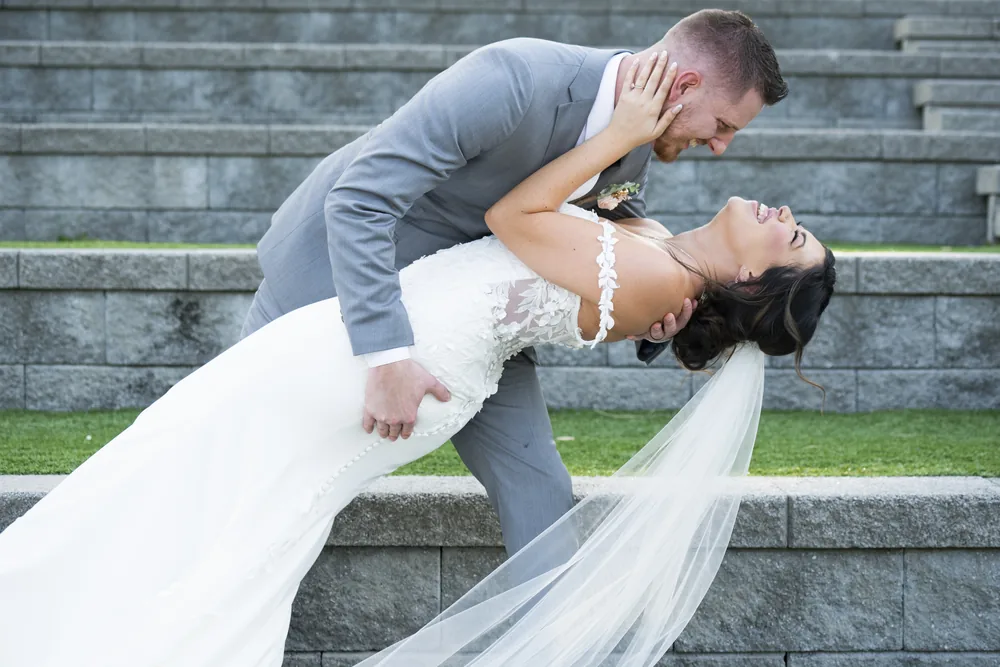 Wedding ceremony captured by a wedding photographer