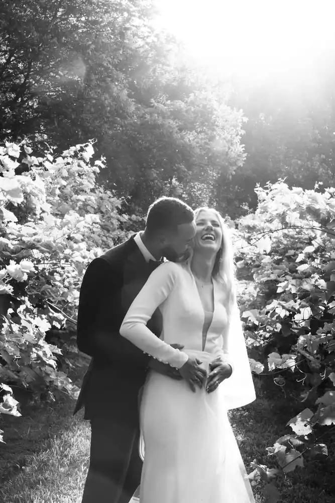 Stunning garden wedding photography for Brenna and Logan's testimonial gallery