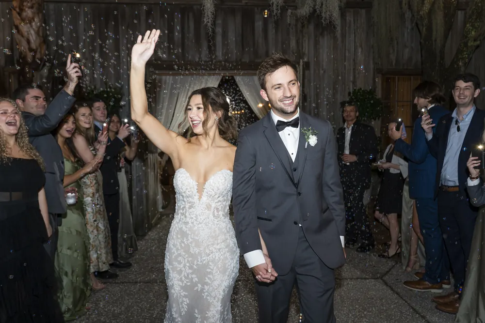 Authentic outdoor wedding photography for Danielle and Garrett by White Creek Weddings