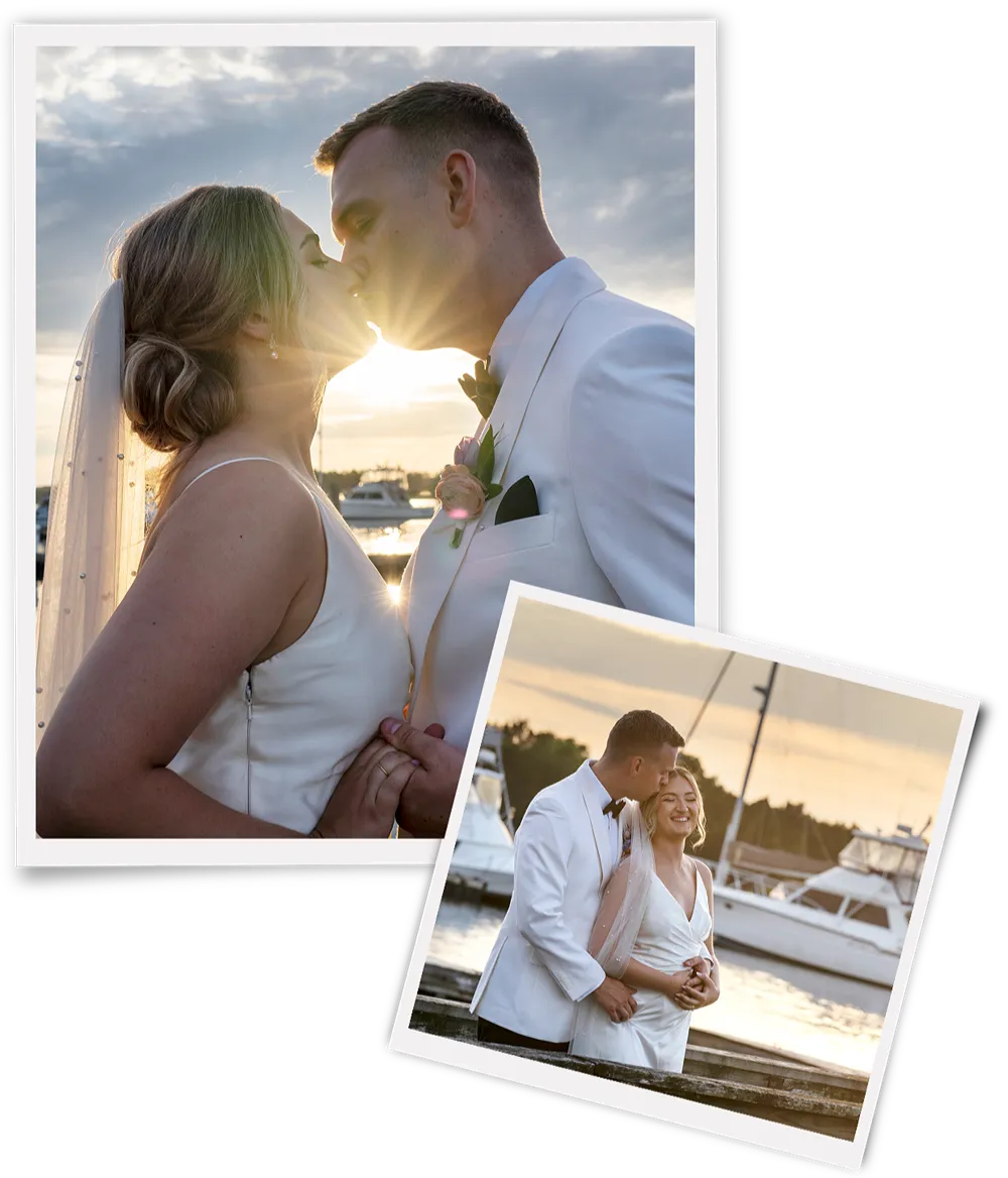 All-inclusive wedding photography and film bundle for complete wedding day coverage